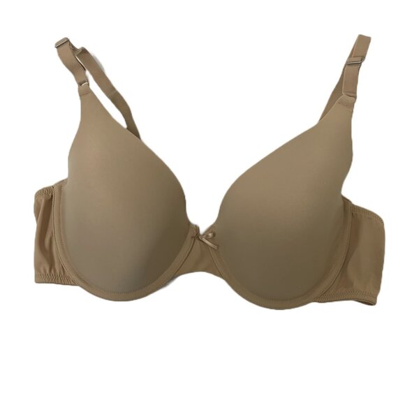 Maidenform One Fab Fit Demi Bra in Beige - Size 38D - Picture 2 of 7